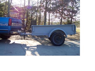 1943 Jeep Motorcycle Carrier ATV Trailer