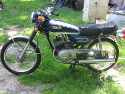 1972 Yamaha 100cc  SOLD to a GUY in SWEDEN!