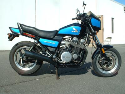 Blue 1984 Honda BC 700 SC Nighthawk S