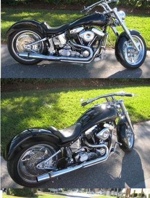 1993 HARLEY DAVIDSON SOFTAIL SPRINGER (this photo is for example only; please contact seller for pics of the actual motorcycle for sale in this classified)