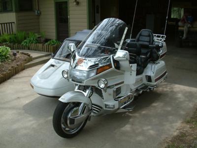 1996 Honda Goldwing GL 1500 with Motorcycle Sidecar