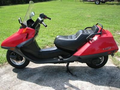 1997 Honda Helix red black (example only) for sale by owner