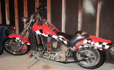 1999 Custom Softail Chopper Motorcycle