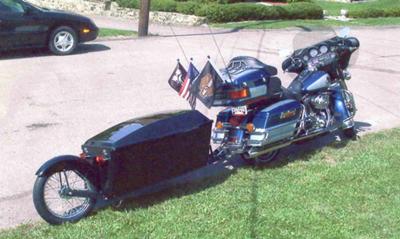1999 Harley Davidson Ultra Classic and N-line Motorcycle Trailer