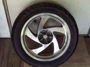 Wheel  Sale on 2001 Honda Goldwing Motorcycle Rim And Wheel For Sale