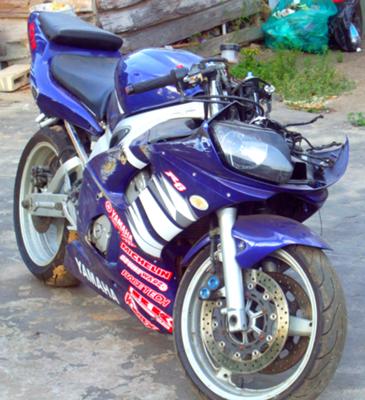 Cobalt Blue 2002 Yamaha R6 for Sale