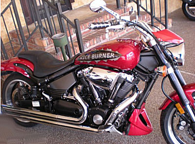 2002 Yamaha Warrior w custom motorcycle paint job
