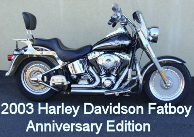 2003 Harley Davidson 100th Anniversary Edition Fatboy Motorcycle