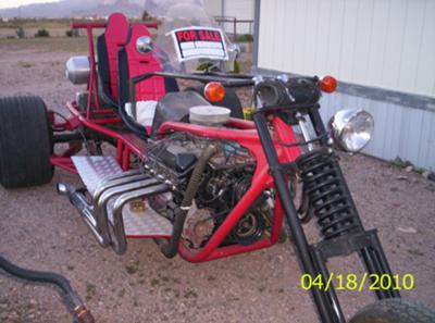 2004 Custom Trike with 460 Ford V8 engine