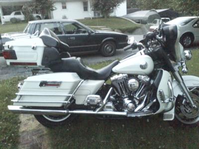 Pearl White 2004 Harley Davidson Ultra Classic w Screaming Eagle Stage One