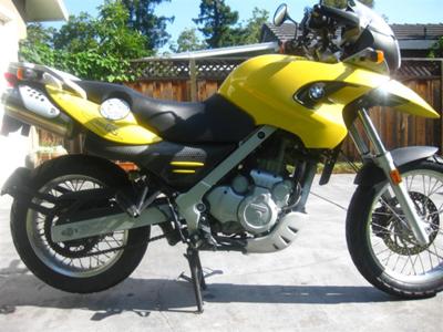 2005 BMW F650GS (this photo is for example only; please contact seller for pics of the actual motorcycle for sale in this classified)