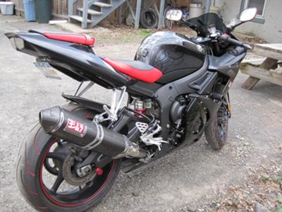 2005 Yamaha R6 Raven