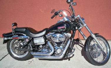 2006 Harley Davidson Dyna Wide Glide with Mini Apes, Custom Hand Grips and Pegs, Vance & Hines Short Shots Exhaust
