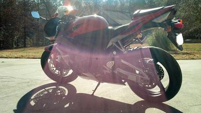 2011 Honda CBR CBR600RR with Red Paint Color Option (this photo is for example only; please contact seller for pics of the actual motorcycle for sale in this classified)