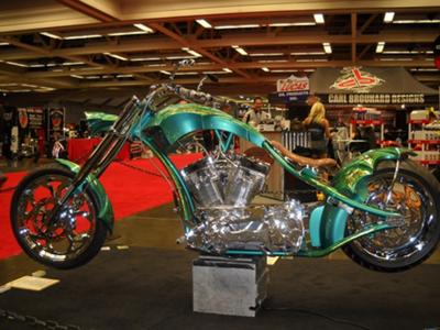 Sacramento easyriders show/3rd judged radical custom Built Motorcycle 