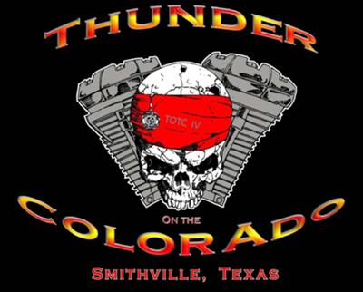 Fifth Annual Thunder on the Colorado Motorcycle Rally Flyer
