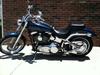 2001 Harley Davidson Softail Deuce FXSTD w metallic blue paint color