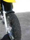 2005 BMW F650GS Fender and Wheel (this photo is for example only; please contact seller for pics of the actual motorcycle for sale in this classified)
