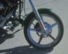 2007 Harley Davidson Softail Custom FXSTC Fender and Front Wheel