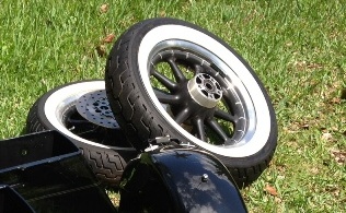 2008 Harley Davidson Ultra Classic Motorcycle Tires