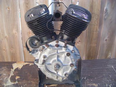 1931 V Harley Davidson Motorcycle Engine