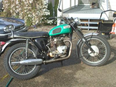 1969 Triumph Trophy 500cc Twin Motorcycle (example only)