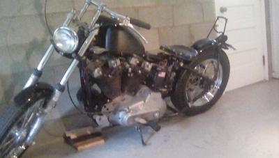 Old 1974 Harley Davidson Sportster Ironhead motorcycle for sale by owner 