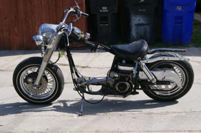 Old 1978 Harley Davidson FL Basket Case Motorcycle for Sale by owner in CA California 