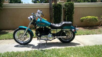 1995 Harley Davidson Sportster XL 883 for sale by owner original seat w/ serial numbers
