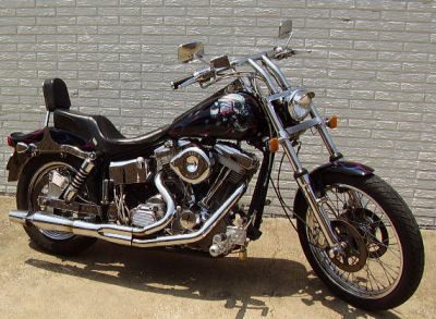 1997 Custom Big Dog Proglide Motorcycle w Award-Winning Paint Job 80 inch Evolution Motor with Edelbrock Heads