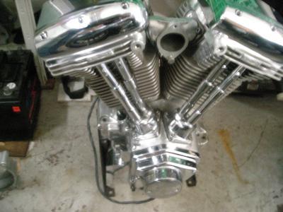 New 110 Revtech Motor that comes with the 1998 Chopper Motorcycle Project