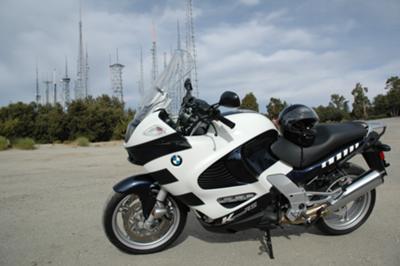 Black and White 2003 BMW K1200RS