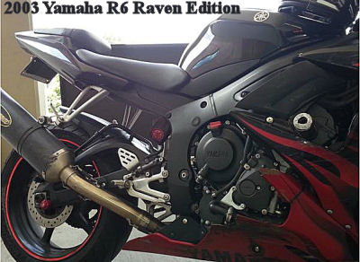 2003 Yamaha R6 Raven Edition