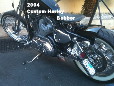 Custom 2004 Harley Davidson Bobber Sportster 