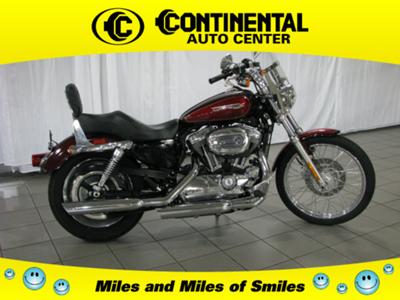 2008 Harley Sportster XL1200C TWO TONE MOTORCYCLE PAINT 