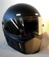 Flat matte black SIMPSON BANDIT Style Motorcycle Helmets DOT approved
