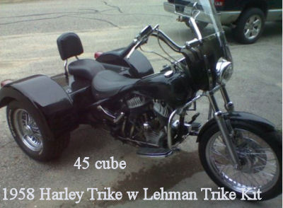 1958 Harley DavidsonTrike 