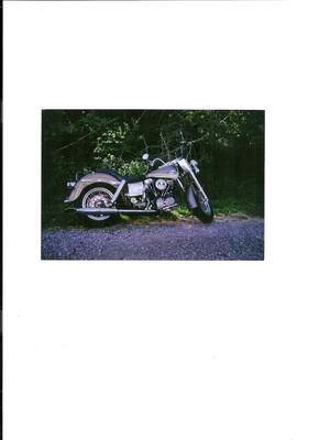 1965 Harley Davidson Electra Glide Panhead Motorcycle