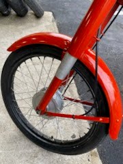 Red 1966 Aermacchi Harley Davidson Motorcycle for Sale by Owner