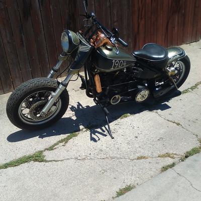 1969 FLH Bobber/Chopper motorcycle for sale by owner