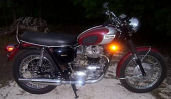 1970 Triumph bonneville motorcycle