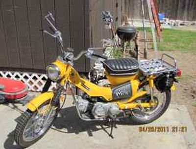 1971 Honda 90 Trail Motorcycle (not the one for sale in this ad but similar)