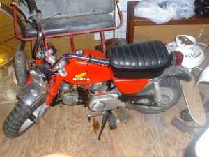 1973 Honda 50 Minitrail Motorcycle Vintage