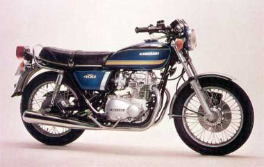 1974 Kawasaki KZ400 