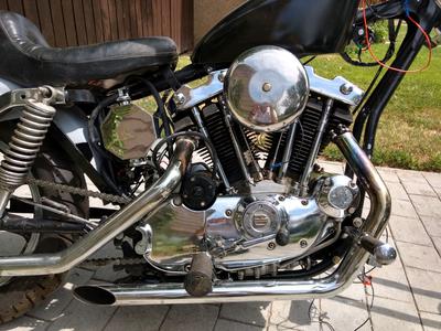 1975 Harley Sportster motorcycle engine for sale