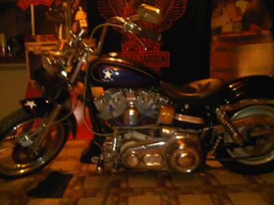 Classic 1975 Harley Davidson FXE Superglide