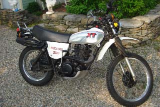 1977 Yamaha  XT500 Dirt Bike