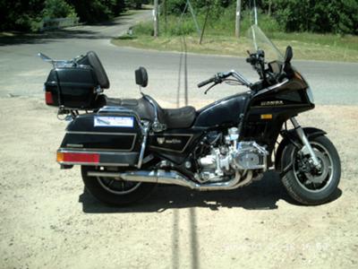 Black 1986 Gold Wing Interstate Special Edition  