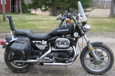 1987 Harley Davidson Sportster 883 1214 Conversion