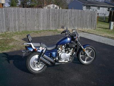1987 Honda Magna VF700 C (this photo is for example only; please contact seller for pics of the actual motorcycle for sale in this classified)